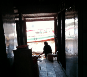 Cambodian Floating Restaurant 1